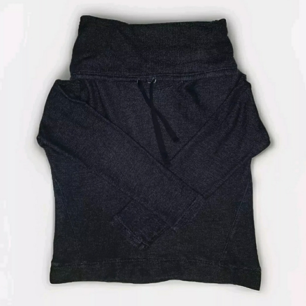 Women's Lauren Jean Co. Ralph Lauren  Cowlneck Pullover Dark Blue Sweater Medium